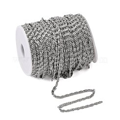 Tarnish Resistant 304 Stainless Steel Lumachina Chains&nbsp;CHS-R009-15