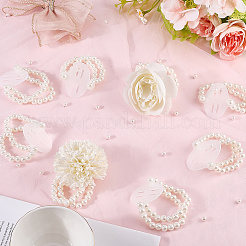 Plastic Imitation Pearl Stretch Bracelets&nbsp;AJEW-WH20064-04