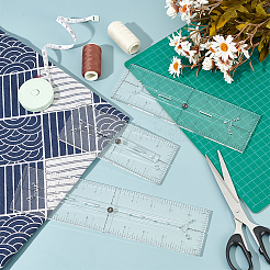 3Pcs 3 Style Acrylic Quilting Template&nbsp;DIY-WH0568-39