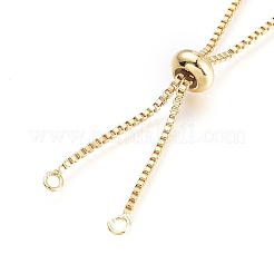 Brass Chain Bracelet Making&nbsp;X-KK-G279-02-NR