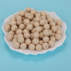 Round Silicone Focal Beads&nbsp;SI-JX0046A-88