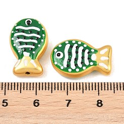 Baking Paint Opaque Glass Enamel Beads&nbsp;GL-CBA4370-01A