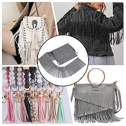 2M Imitation Leather Fringe Trimmings&nbsp;DIY-GF0008-48A