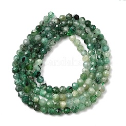 Natural Emerald Beads Strands&nbsp;G-Z106-A02-3mm-01