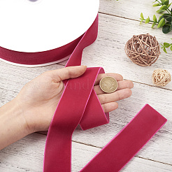25 Yards Single Face Velvet Ribbons&nbsp;SRIB-TAC0003-01D