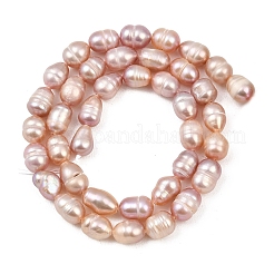 Natural Cultured Freshwater Pearl Beads Strands&nbsp;PEAR-F020-20B