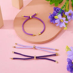 3Pcs 3 Styles Polyester Cord Bracelet Making&nbsp;MAK-TA0001-41