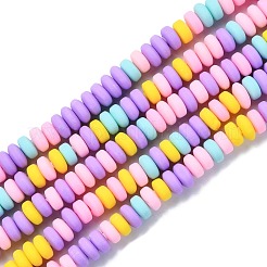 Handmade Polymer Clay Beads Strands&nbsp;CLAY-N008-008M
