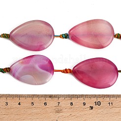 Natural Banded Agate/Striped Agate Beads Strands&nbsp;GG-CBAE0EB-01B-10