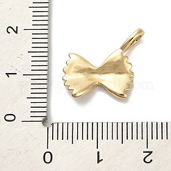 真鍮チャーム  ゴールドカラー  ファルファッレの魅力  14.5x17x4.5mm  穴：4x2mm&nbsp;KK-H493-02G-02