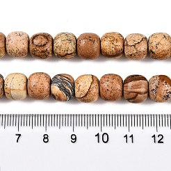 Natural Picture Jasper Beads Strands&nbsp;G-T138-140
