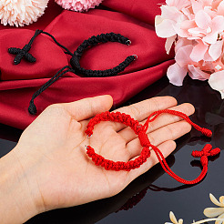 Nylon Weave Bracelets Making&nbsp;AJEW-TA00023