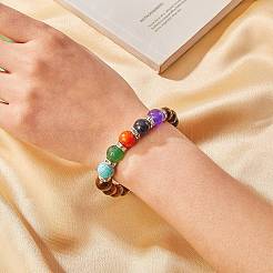 7 Chakra Bracelet DIY Making Kits&nbsp;DIY-SZ0006-32