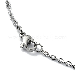 Natural Shell Fairy Pendant Necklace&nbsp;NJEW-JN04611