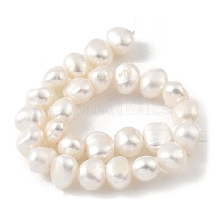 Natural Cultured Freshwater Pearl Beads Strands&nbsp;PEAR-A006-08F