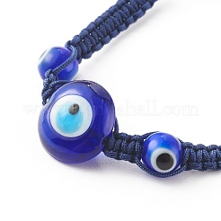Adjustable Nylon Cord Braided Bead Bracelets&nbsp;BJEW-JB06204