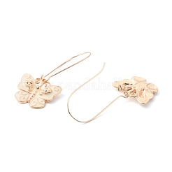 Enamel Butterfly with Skull Hoop Earrings&nbsp;EJEW-WH0017-43KCG-A