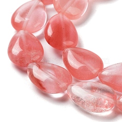 Cherry Quartz Glass Beads Strands&nbsp;G-L242-18