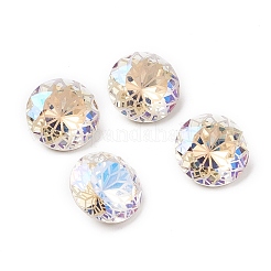 K9 Glass Rhinestone Pointed Back Cabochons&nbsp;RGLA-P030-06B-M01