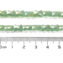AB Color Plate Glass Beads Strands&nbsp;EGLA-P051-06B-C07