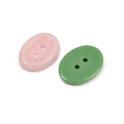 2-Hole Porcelain Buttons&nbsp;PORC-R010-05A