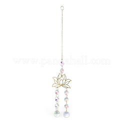 Brass Big Pendant Decorations&nbsp;HJEW-M005-04D-G