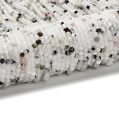 Natural Rainbow Moonstone Beads Strands&nbsp;G-RM2025-A15-3mm