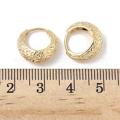 Brass Hoop Earrings&nbsp;EJEW-D320-16G