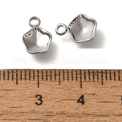304 Stainless Steel Pendant Cabochon Settings&nbsp;STAS-I310-30P