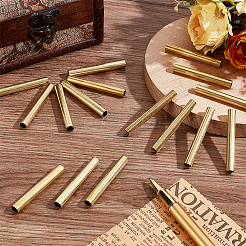 32Pcs Brass Tube Beads&nbsp;KK-GA0001-64