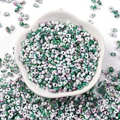 Two Tone Baking Paint Glass Seed Beads&nbsp;SEED-C003-01A