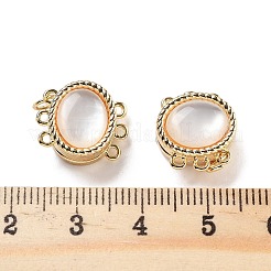 Brass Magnetic Clasps&nbsp;KK-C066-11G-01