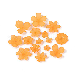 Frosted Acrylic Bead Caps&nbsp;KY-Q004-08D