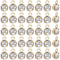 50Pcs Brass Pendants&nbsp;KK-BBC0025-91B