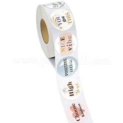 賞状用紙粘着ステッカー 2 ロール  DIYの装飾用  言葉  53x28mm&nbsp;AJEW-DJ0004-15