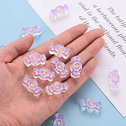 Transparent Acrylic Beads&nbsp;MACR-S374-05A-01