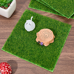 4Pcs Plastic Artificial Grass for Simulation Lawn&nbsp;AJEW-CN0004-67