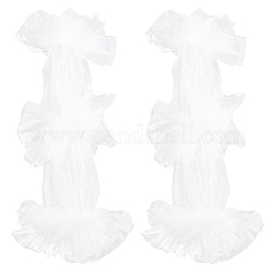 Lace Fabric Arm Sleeves&nbsp;AJEW-WH20009-46