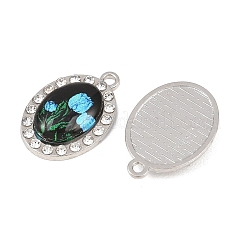 Alloy Enamel & Rhinestone Pendants&nbsp;FIND-H065-01P