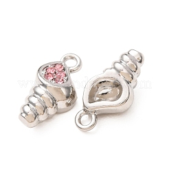 Alloy Rhinestone Pendants&nbsp;RB-CBAA597-01P