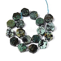 Natural African Turquoise(Jasper) Beads Strands&nbsp;G-P534-A26-02