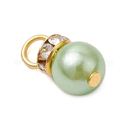 Imitation Pearl Acrylic Charms&nbsp;PALLOY-JF03324-01