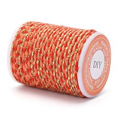 4-Ply Polycotton Cord with Metallic Thread&nbsp;OCOR-Z003-D37
