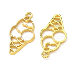 Alloy Open Back Bezel Pendants&nbsp;PALLOY-F321-02C-G