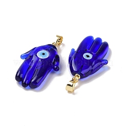 Handmade Lampwork Pendants&nbsp;LAMP-P057-02G-03