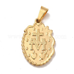 PVD Vacuum Plating 201 Stainless Steel Pendants&nbsp;STAS-P314-28G