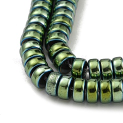 Electroplated Synthetic Non-magnetic Hematite Beads Strands&nbsp;G-K361-A01-03