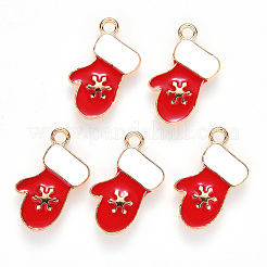 Alloy Enamel Pendants&nbsp;X-ENAM-S121-017A