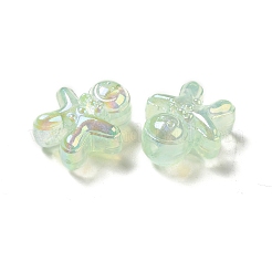 UV Plating Rainbow Iridescent Acrylic Beads&nbsp;PACR-M002-11C