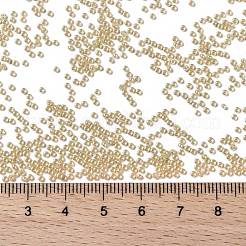 MIYUKIラウンドロカイユビーズ  日本製シードビーズ  （rr441)不透明な濃いクリームの光沢  15/0  1.5mm  穴：0.7mm  約5555PCS /ボトル  10 G /ボトル&nbsp;SEED-JP0010-RR0441
